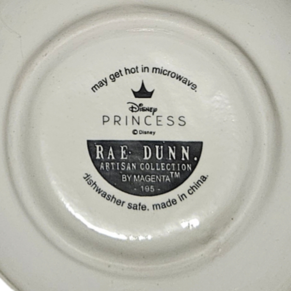 Rae Dunn Disney Princess Cinderella Ceramic Spoon Rest NEW - Picture 4 of 4